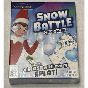 SNOW BATTLE Card Game  Elf on the Shelf Santaverse || NEW